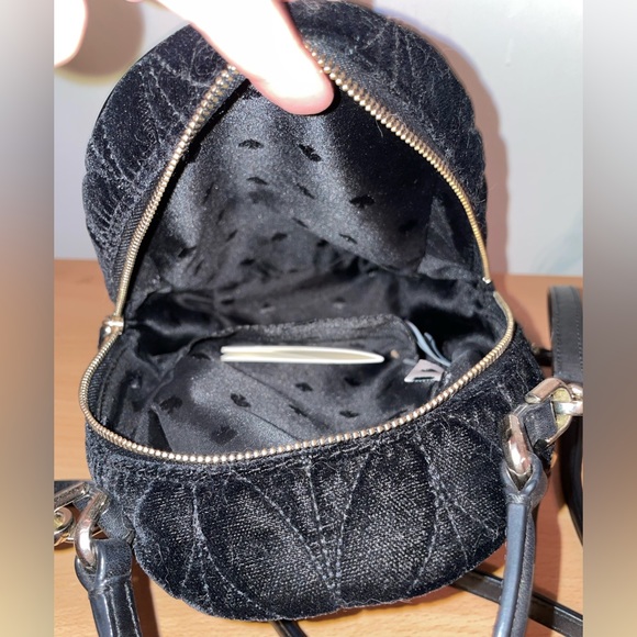 Kate Spade velvet mini backpack - Picture 3 of 3